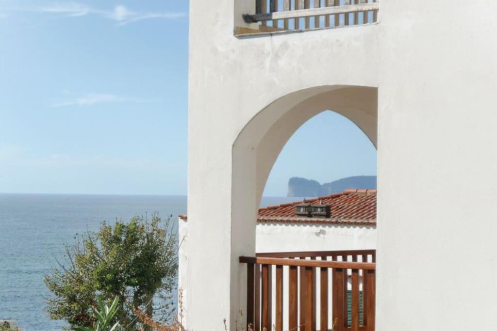 Terrazza Vista Mare 3 Camere 2 Bagni Alguer Exterior foto